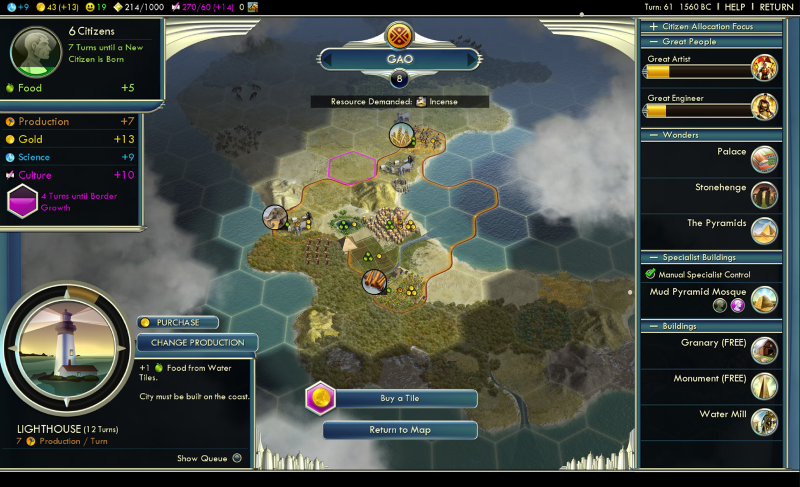 Illustration for article titled 400 Turns Of Civilization V
